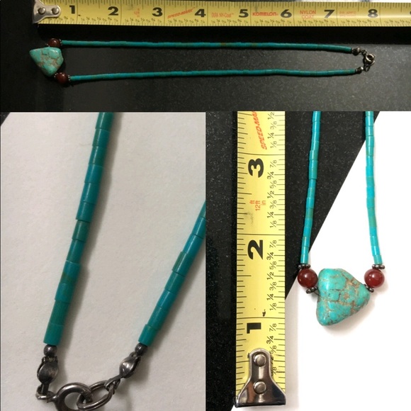 💙Natural Turquoise Necklace💙 - Picture 4 of 6